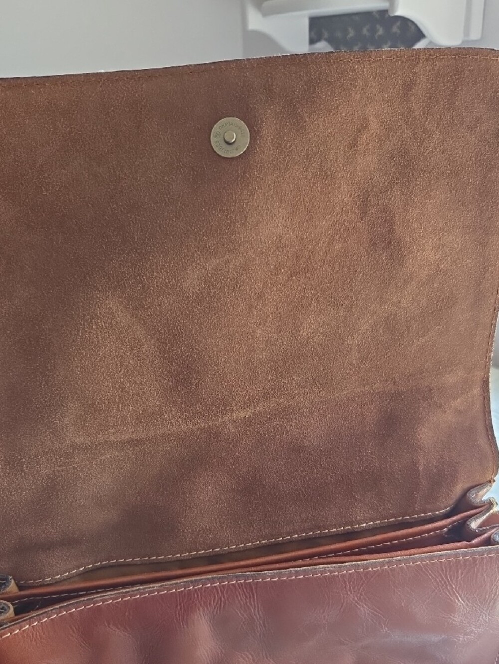 Patricia Nash Brown Leather Crossbody Bag - Picture 10 of 14